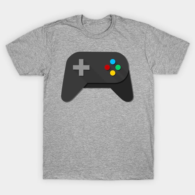 Game Console Black Joystick T-Shirt by LironPeer